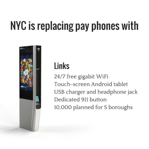 LinkNYC - NYC is replacing pay phones